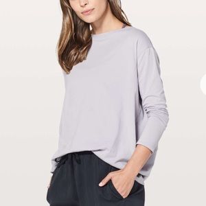 Lululemon 6 Back In Action Long Sleeve